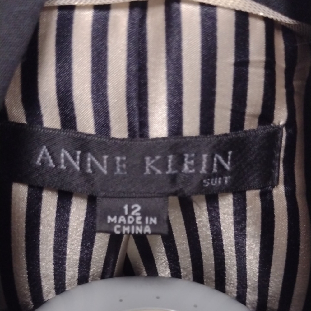 Anne Klein Black Women's Suit Jacket - Picture 2 of 16